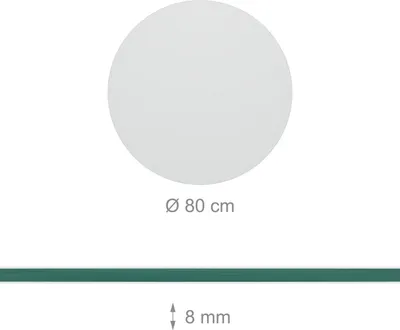 Immagine prodotto di Lastra di vetro 8mm ESG