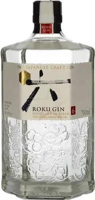 Produktbild von Roku Gin The Japanese Craft Gin 43,00 % 0,70 Liter