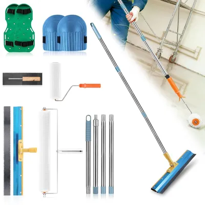 Produktbild von SolidKeus – Bodenbeschichtungs-Set mit Epoxidharz und Werkzeugen, komplett für Heimprojekte