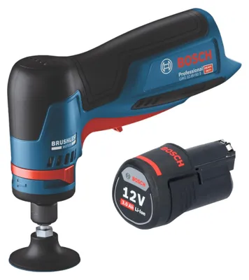 Immagine prodotto di Bosch GWG 12V-50 S Smerigliatrice professionale a batteria 12 V 6 mm senza spazzole + 1x batteria ricaricabile 3,0 Ah - senza caricabatterie