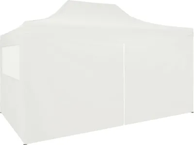Produktbild von "2026 Aktion"Partyzelt Wasserdicht Design - Partyzelt/ Festzelt - Faltbar mit 4 Seitenteilen 3x4,5 m Weiß DEMöbel 6821388