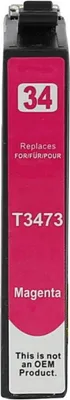 Produktbild von Kompatible Tintenpatrone T3473, T34 XL Magenta für Epson WorkForce Pro WF-3720 DW, WF-3720 DWF, WF-3725 DWF