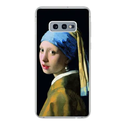 Produktbild von MuchoWow® Handyhülle Schutzhülle Hülle für Samsung Galaxy S10e Das Mädchen mit dem Perlenohrring - Johannes Vermeer Silikon Softcase Handy Hülle - Handy