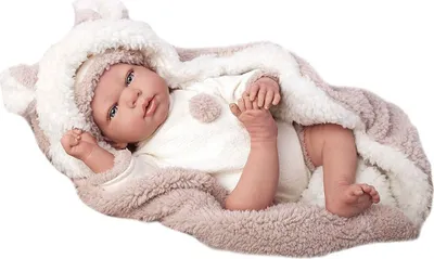 Immagine prodotto di MuÑecas Arias Anna con copertina e peluche Bambola 40 cm Beige  Beige Taglia unica