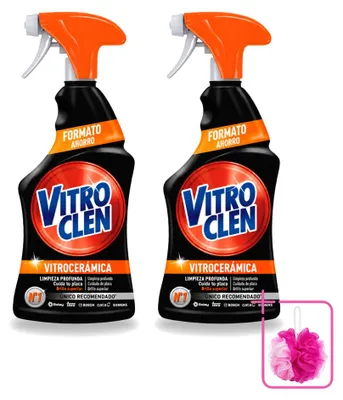 Produktbild von 2 x Vitroclen Keramik-Kochfeldreiniger Spray - 450 ml - Sparpackung - 2 Stücke