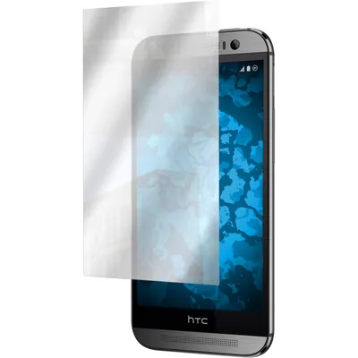 Produktbild von 4er-Pack PhoneNatic Displayschutzfolien verspiegelt  kompatibel mit HTC One M8