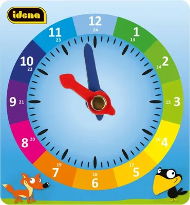 Obrázok produktu pre Idena učebné hodiny štvorcový kartónRec