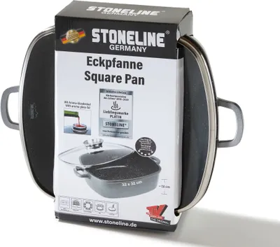 Immagine prodotto di STONELINE® Teglia quadrata 32 cm con coperchio