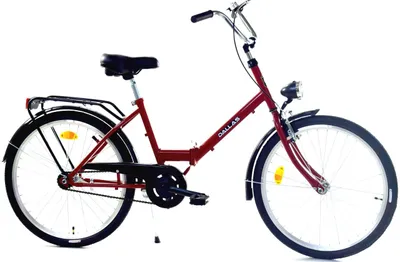 Zdjęcie produktu dla Rower Dallas Składak 24" 1spd - bordowy