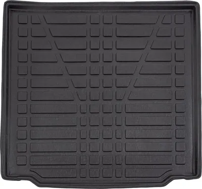 Image de Tapis De Coffre Caoutchouc Premium Pour BMW 5 Series F11 2010-2016 5 Portes Kombi, Bord Haut, Antidérapant, Inodore, Toutes Saisons