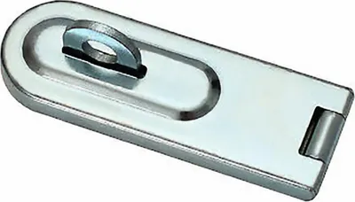 Produktbild von Überfalle abschließbar Riegel Türriegel Türbeschlag Vorhängeschloss Schloss 100x35mm