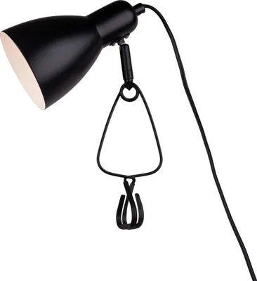 Produktbild von NÄVE Klemmtischleuchte 3194922, 18W, E14, schwarz
