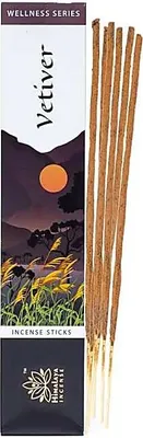 Productafbeelding van Himalaya wierookstokjes Vetiver – 12 stuks à 15 gram, online bestellen. Topkwaliteit, direct beschikbaar
