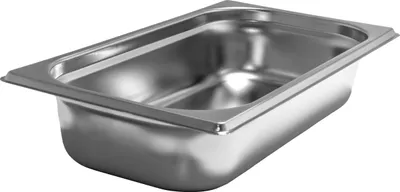 Produktbild von AcMax GN 1/3 Gastronormbehälter GN-Behälter Edelstahl 4 Liter Tiefe 100mm