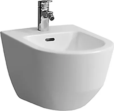 Obrázok produktu pre Nástenný bidet PRO 1 HL o od otvorov f W-prípojka biela LCC