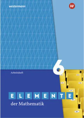 Obrázek produktu pro Elemente der Mathematik SI 6. Arbeitsheft mit Lösungen. G9 in Nordrhein-Westfalen