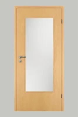 Produktbild von Pertura Zimmertür Yori CPL Buche 86,0x198,5 cm Rechts mit Lichtausschnitt G3 (ohne Glas)