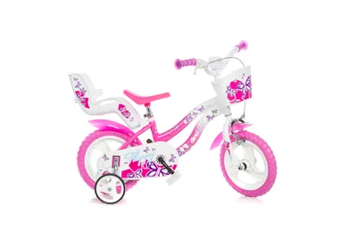 Produktbild von 12 Zoll Kinderfahrrad Mädchenfahrrad Dino Bikes 126R