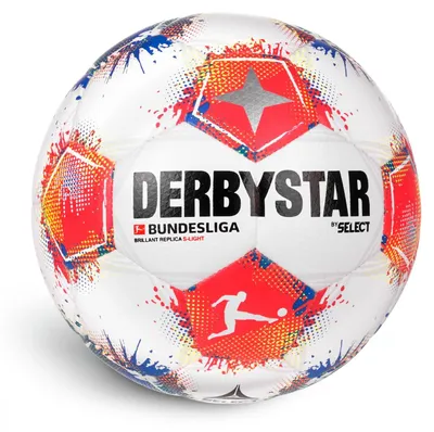 Productafbeelding van DERBYSTAR Bundesliga Brillant Replica S-Light v25, wit, maat 3