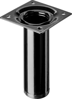 Produktbild von Hettich Tischbein 3,0 x 10 cm Stahl schwarz - 1 Stück