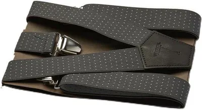 Produktbild von Breite Hosenträger für Herren – 2,5 cm breit – robustes Gummiband – verstellbar bis 130 cm