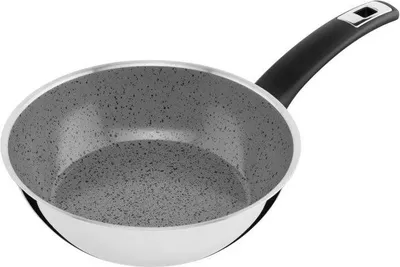 Obrázok produktu pre KOLIMAX CERAMMAX PRO COMFORT panvica 22 cm s rukoväťou, vysoká, sivá GRANITE