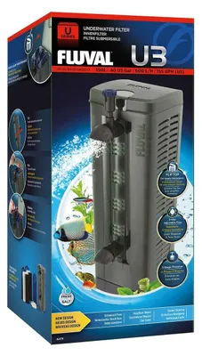 Productafbeelding van Binnenfilter aquariumfilter U3 - 6 W - 700 L/u - Voor aquaria tot 150 liter