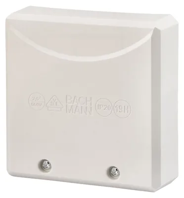 Produktbild von BACHMANN Herdanschlussdose AP/UP weiß, 16A/400V (0,75 - 2,5mm²)