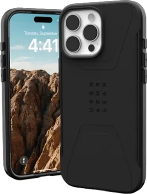 Image de Uag Civilian Magsafe Case pour Iphone 16 Pro Max - Noir