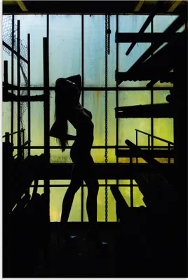 Produktbild von ARTland Wandbild Alu für Innen & Outdoor Abandoned Silhouette Größe: 20x30 cm