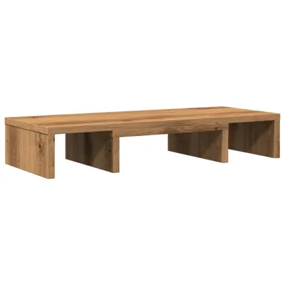 Immagine prodotto di vidaXL Supporto per monitor regolabile in rovere Artisan 60x24x10,5 cm