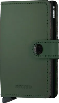 Produktbild von Secrid Miniwallet Matte Green-Black