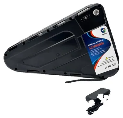 Imagen del producto de Batería, con una capacidad de 30 Ah, compatible con motores de 350W a 1000W, modelo 52V-XT30-30AH