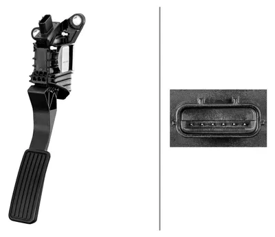Productafbeelding van HELLA Gassensor, pedaalsensor 6PV 011 673-851, geschikt voor HONDA JAZZ V (GR)