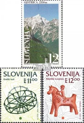 Produktbild von Briefmarken Slowenien 1994 Mi 88,89-90 (kompl.Ausg.) postfrisch Sondermarken