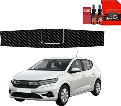 Obrázek produktu pro Ochranná fólie z uhlíku Grizz Protector pro nakládací hranu – Dacia Sandero (2020–2025)