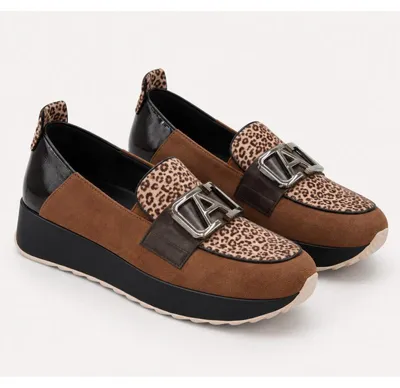 Image de Mocassin pour femmes Montevita, couleur marron