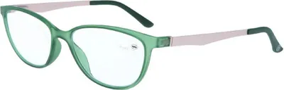 Produktbild von B&S READY READER PLASTIC MATT MOSS GREEN +1.0 | Stilvolle Lesebrille in Moosgrün