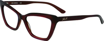Produktbild von Karl Lagerfeld KL6063 N Burgundy trilayer 54/17/140 Damen Brillen