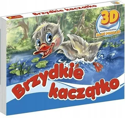 Obrázok produktu pre BAJKI POKOLEŃ, książeczki 3D. BRZYDKIE KACZATKO