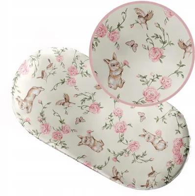 Produktbild von Spannbettlaken mit Gummizug 38x80 cm für Kinderwagen Moseskorb Wiege 100% Baumwolle