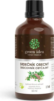 Obrázek produktu pro Srdečník obecný - kapky TOPVET 50ml