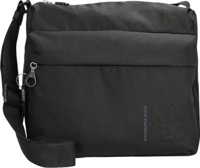 Produktbild von Elegante schwarze Umhängetasche mit verstellbarem Riemen und Kontrasten