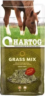 Image de HARTOG Grass-Mix aliment pour chevaux, faible teneur en protéines, sans poussière