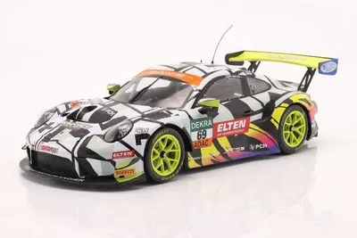 Immagine prodotto di PORSCHE 911 GT3 R #69 24 Ore di Spa-Francorchamps 2019 L.LUHR/ M.HOLZER, IXO-LEGT18045, scala 1/18, IXOMODELS