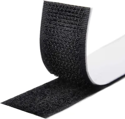 Produktbild von Klettband Selbstklebend 5M Extra Stark,Doppelseitig Klebende mit Klettverschluss 20mm Breit Selbstklebendes Klebepad mit Flauschband und Hakenband (Schwarz)