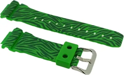 Produktbild von Casio G-Shock Uhrenarmband 10470538 grün Resin DW-6900ZB-3