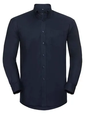 Immagine prodotto di Russell Collection - Camicia "Classic" da uomo a maniche lunghe LT3646 (M) (blu navy brillante)