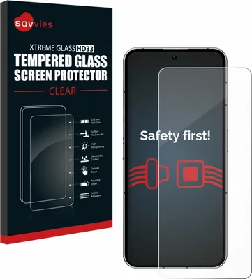 Produktbild von Savvies Schutzglas für Nothing Phone (2) Displayschutz 9H Glas klar transparent