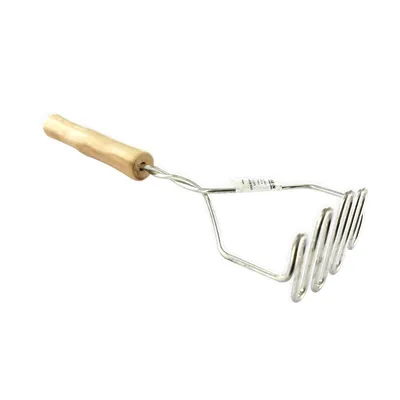 Image de Presse purée manuel manche bois Fackelmann Wood Edition